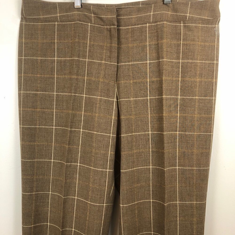 NWOT Apostrophe Vanessa Tan and Gold Gorgeous Size 18 Trousers! - Picture 3 of 7